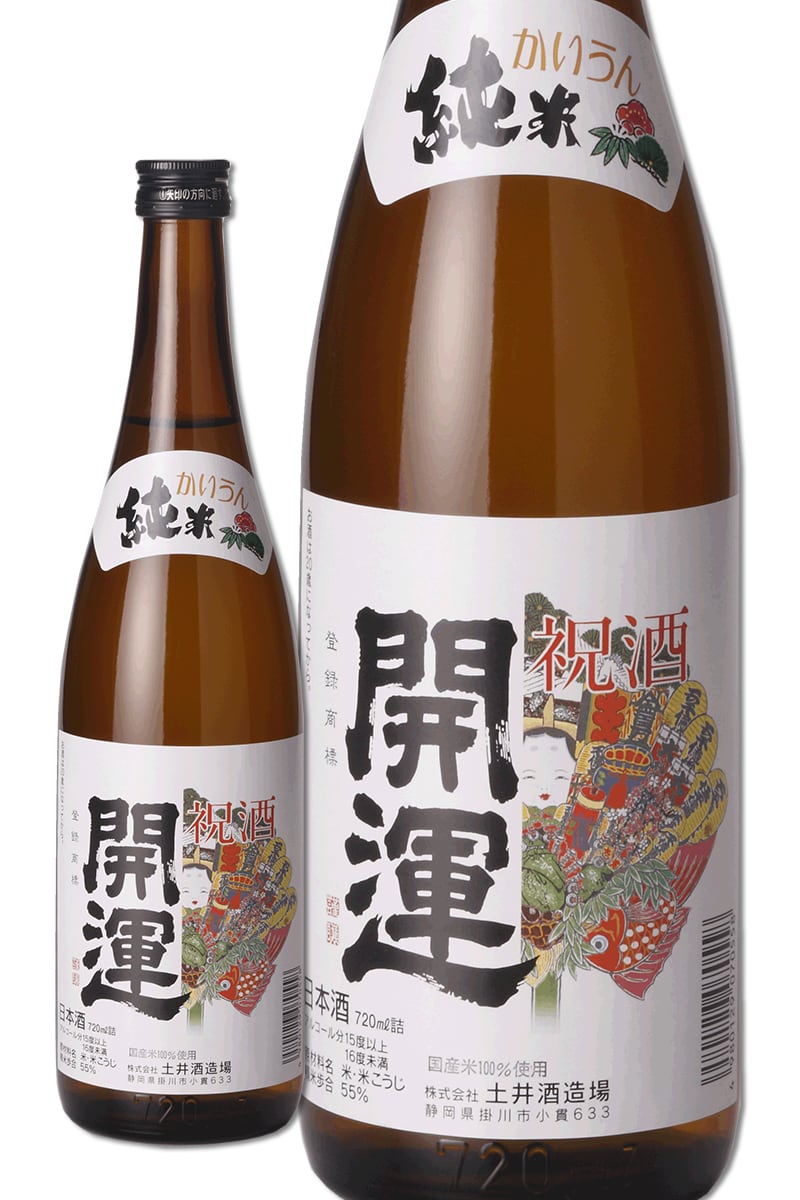 開運 特別純米 720ml