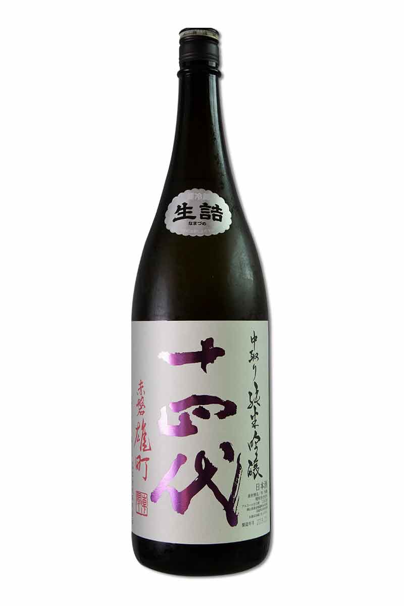 十四代 中取り純米吟醸 播州愛山 1800ml - 日本酒