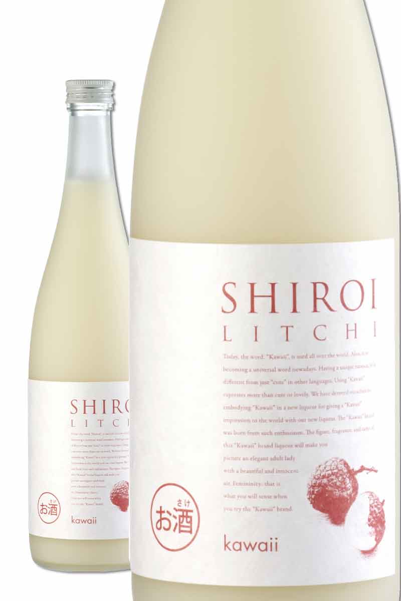 Kawaii Shiroi Litchi 荔枝奶酒 720ml