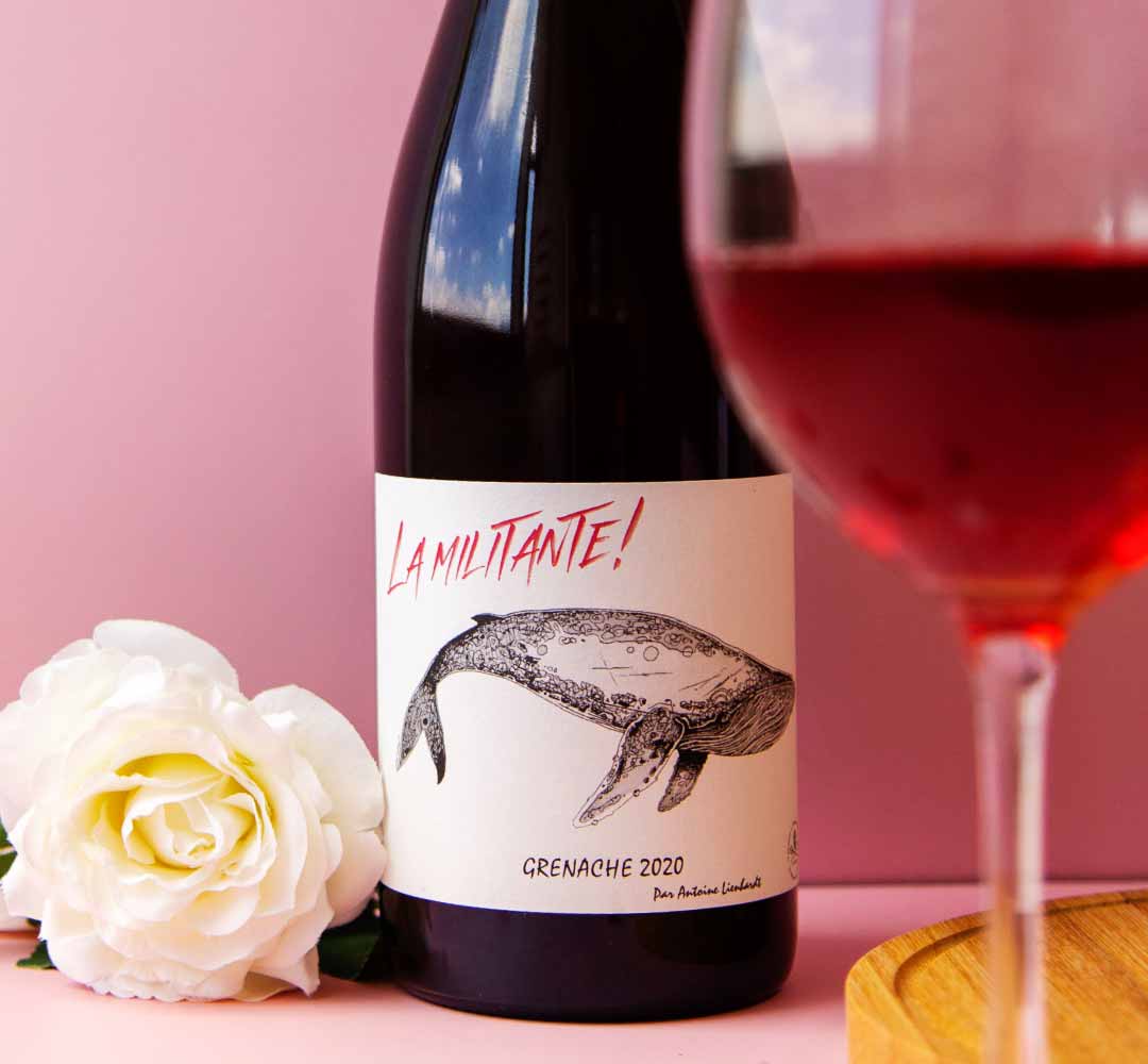 安東林恩哈特酒莊 格納希 鯨魚紅酒 Antoine Lienhardt La Militante Grenache 2020