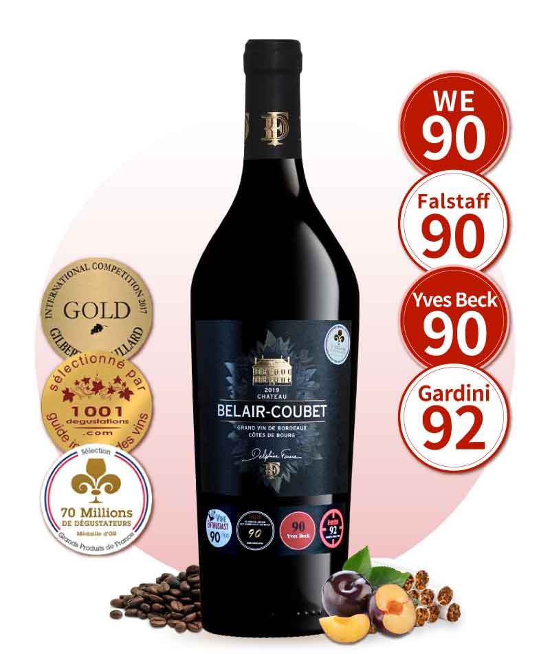 貝萊爾城堡紅酒 150 周年紀念款 Château Belair-Coubet 2019