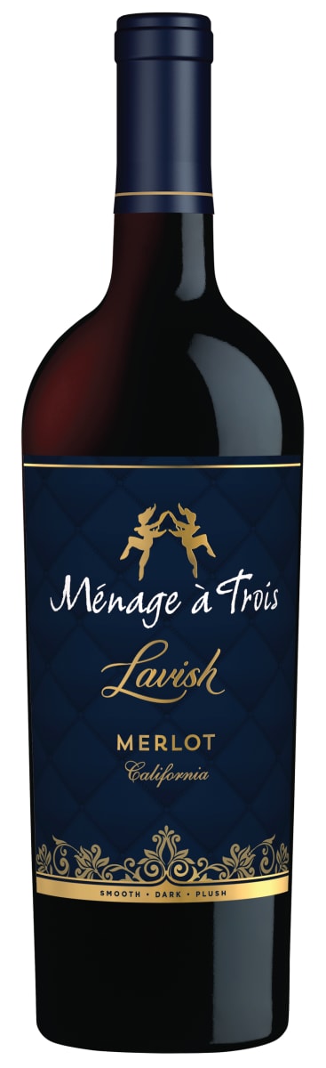 Menage a Trois Lavish Merlot - Image 1