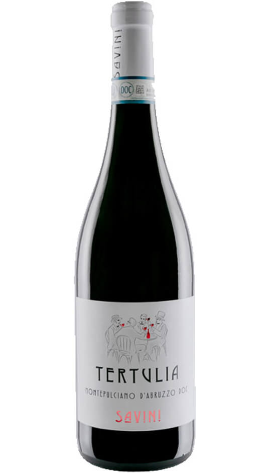Tertulia Montepulciano d'Abruzzo DOC Savini - Image 1
