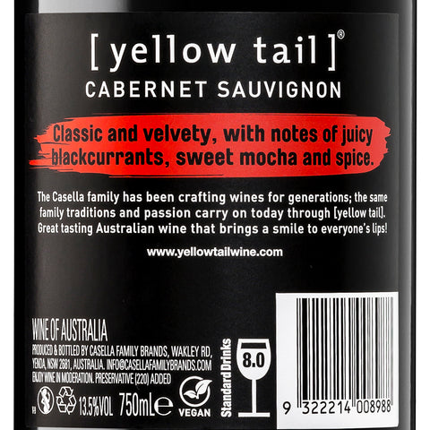 Yellow Tail Cabernet Sauvignon - Image 1