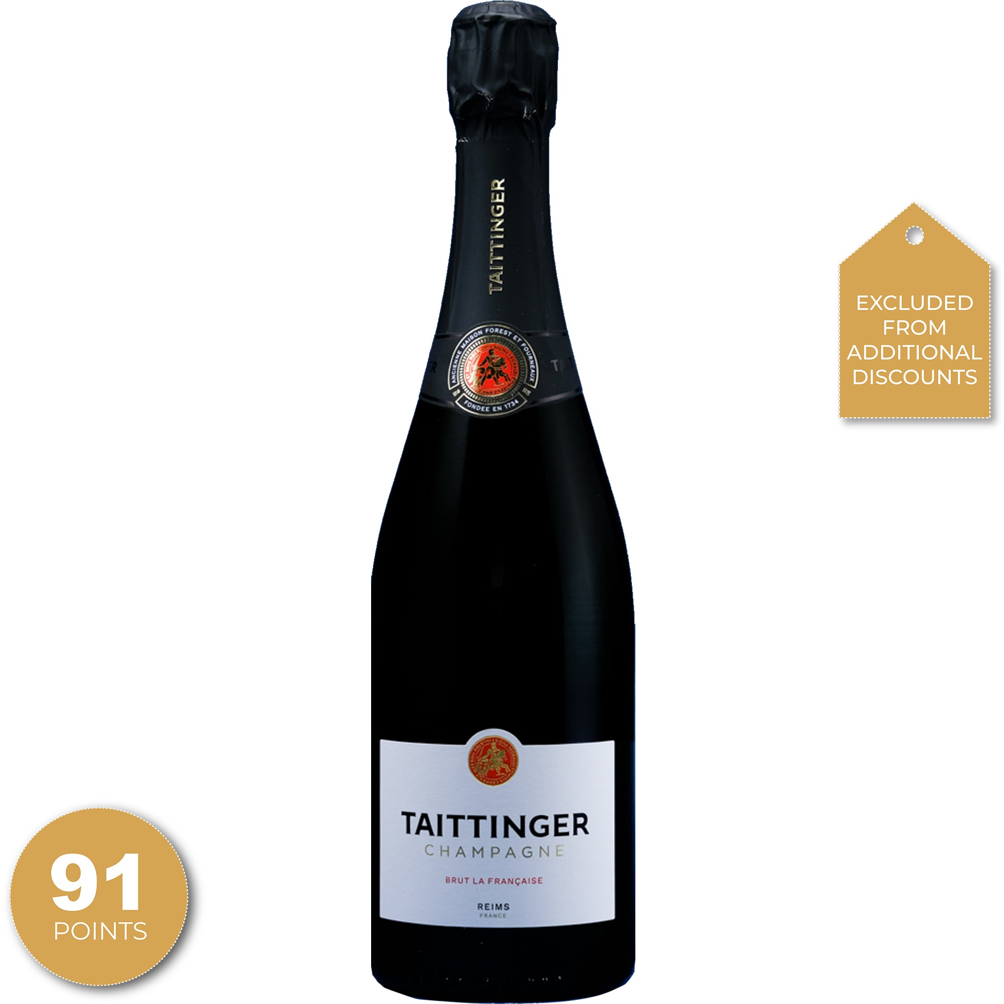 Taittinger Champagne Brut Reserve - Image 1