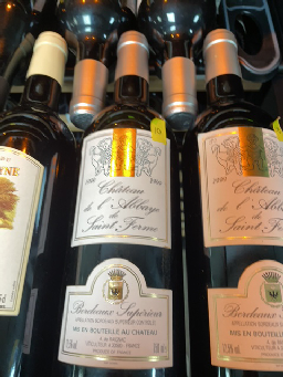 Château de l'Abbaye de Saint-Ferme Bordeaux Supérieur - Image 1