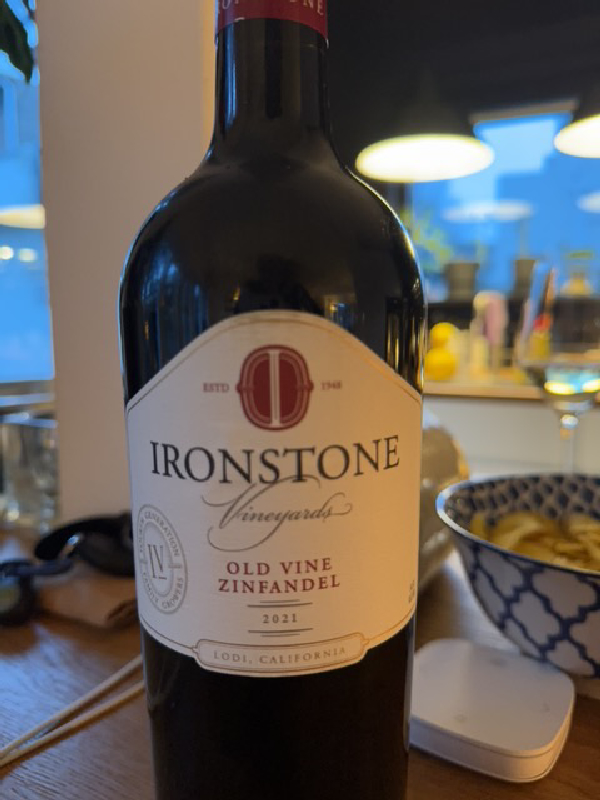 Old Vine Zinfandel - Image 1