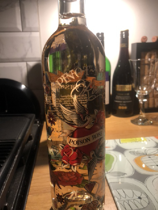 Poison Rose Pinot Grigio - Image 1
