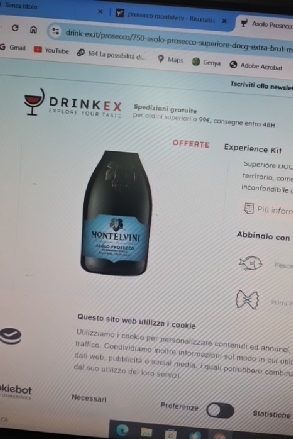 Asolo Prosecco Superiore DOCG Extra Brut - Image 1