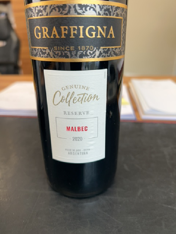 Genuine Collection Reserve Malbec - Image 1