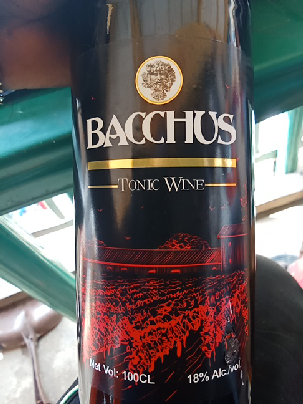 Bacchus Tonic Wine - Image 1