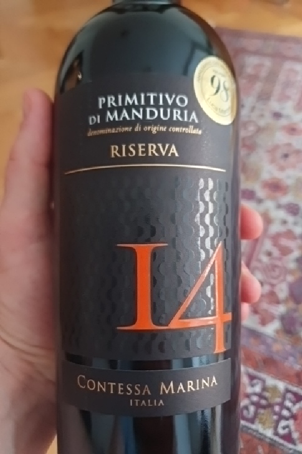 Contessa Marina I4 Primitivo di Manduria Riserva - Image 1