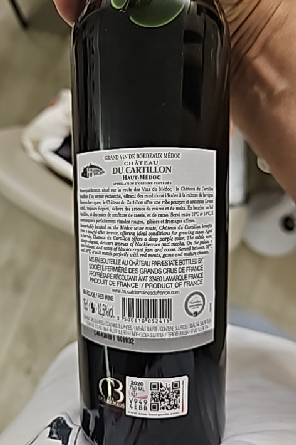 Château Du Cartillon Haut-Médoc - Image 1