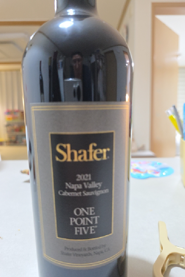 Shafer One Point Five Cabernet Sauvignon - Image 1