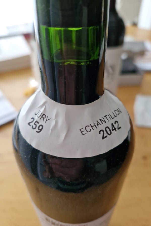 Unknown Wine - Jury 259 Echantillon 2042 - Image 1