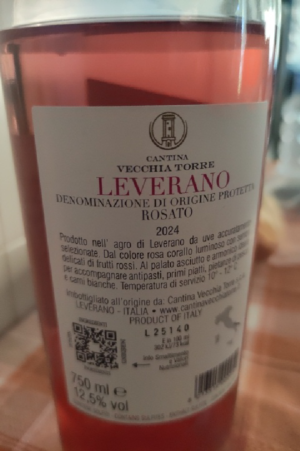 Leverano Rosato - Image 1