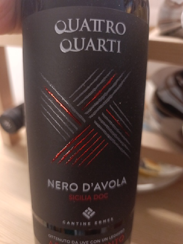 Quattro Quarti Nero d'Avola - Image 1