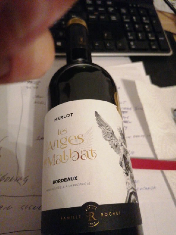 Les Anges Malbat Merlot - Image 1