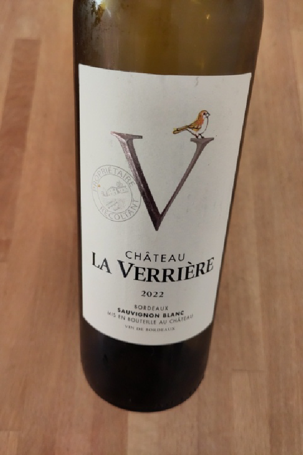 Château La Verrière Bordeaux Sauvignon Blanc - Image 1