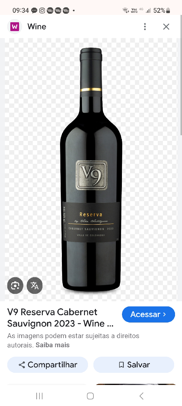 V9 Reserva Cabernet Sauvignon 2023 - Image 1