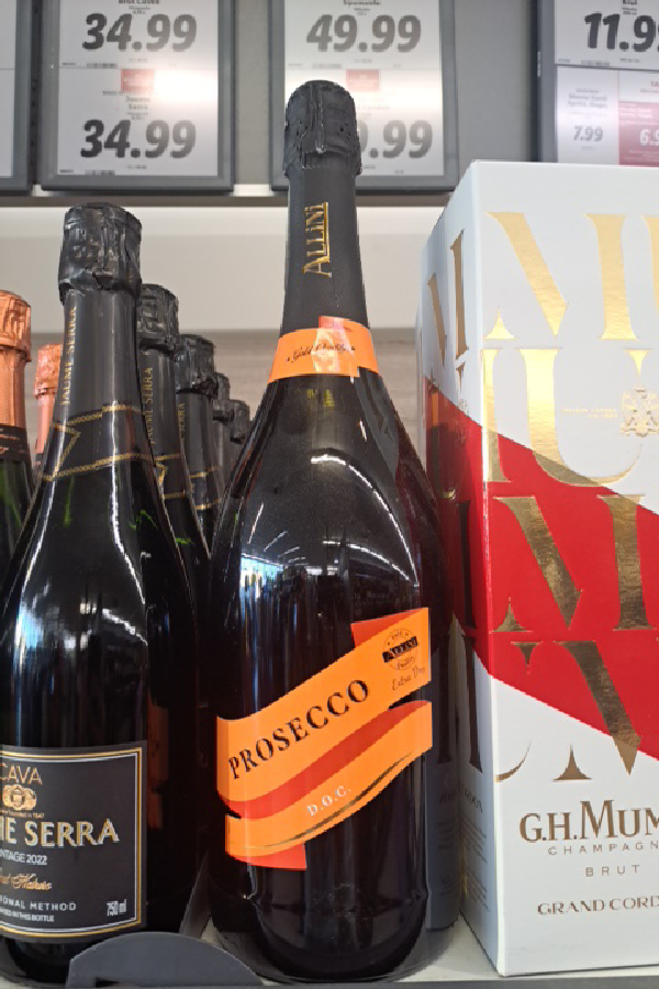 Allini Prosecco Extra Dry DOC - Image 1