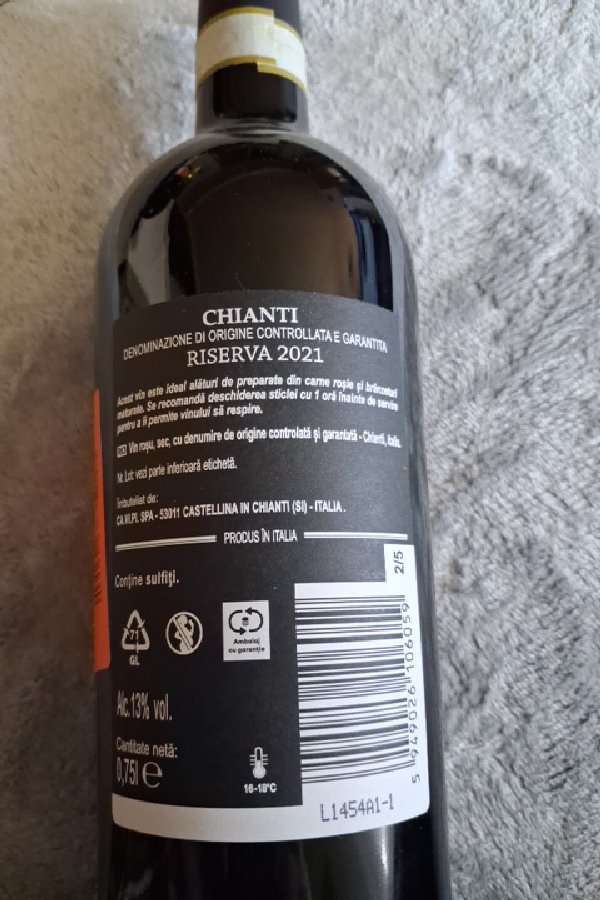 Chianti Riserva 2021 - Image 1
