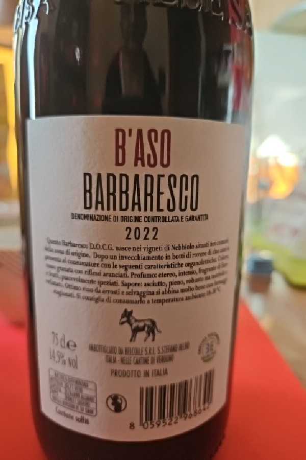 B'Aso Barbaresco - Image 1