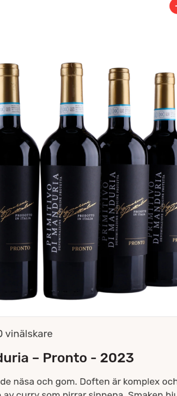 Primitivo di Manduria Pronto - Image 1