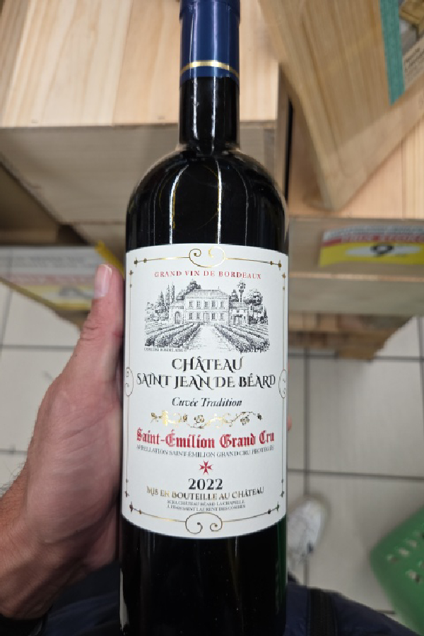 Château Saint Jean de Béard Cuvée Tradition Saint-Émilion Grand Cru - Image 1