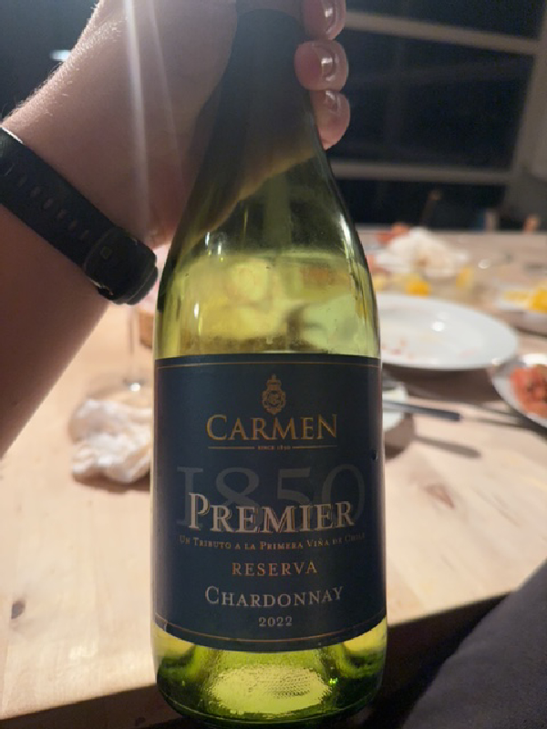 1850 Premier Reserva Chardonnay - Image 1
