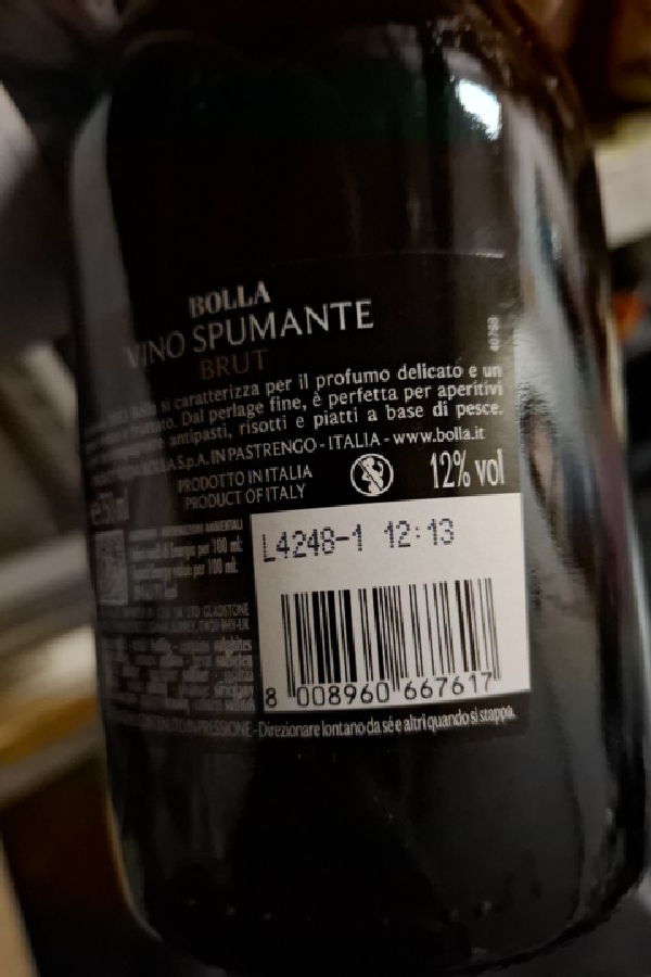 Vino Spumante Brut - Image 1