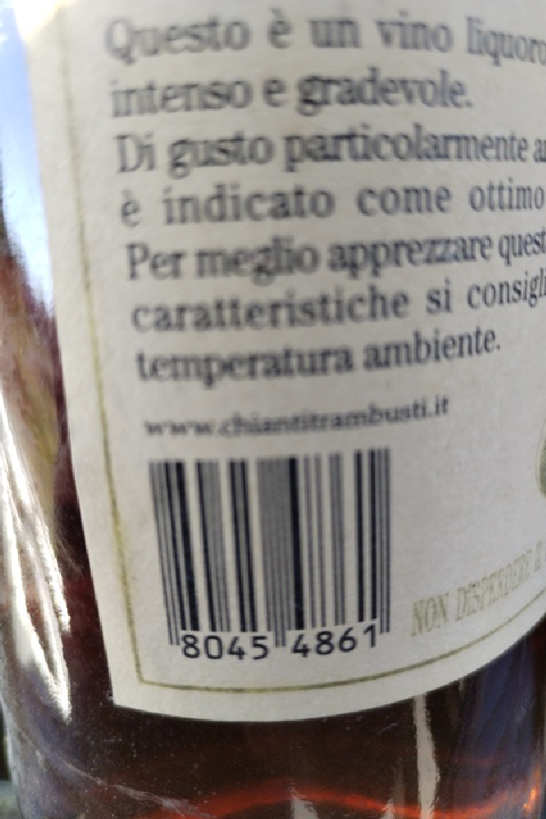 Vin Santo del Chianti Classico - Image 1