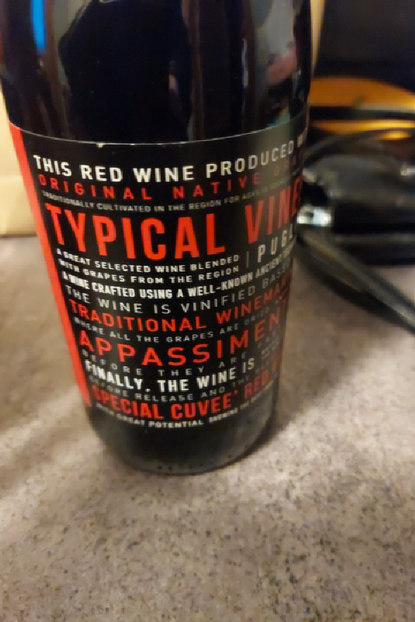 Typical Vines Puglia Special Cuvee - Image 1