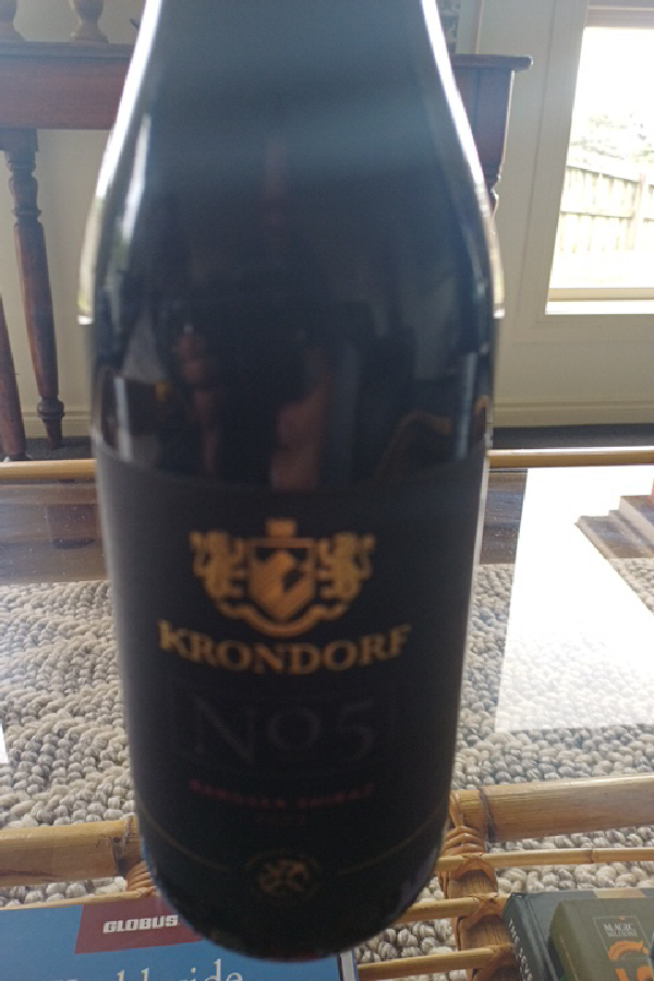 No. 5 Barossa Shiraz - Image 1