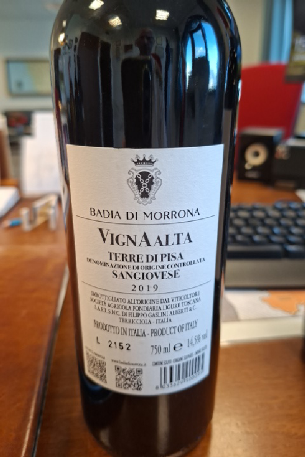 Vignaalta Terre di Pisa Sangiovese - Image 1
