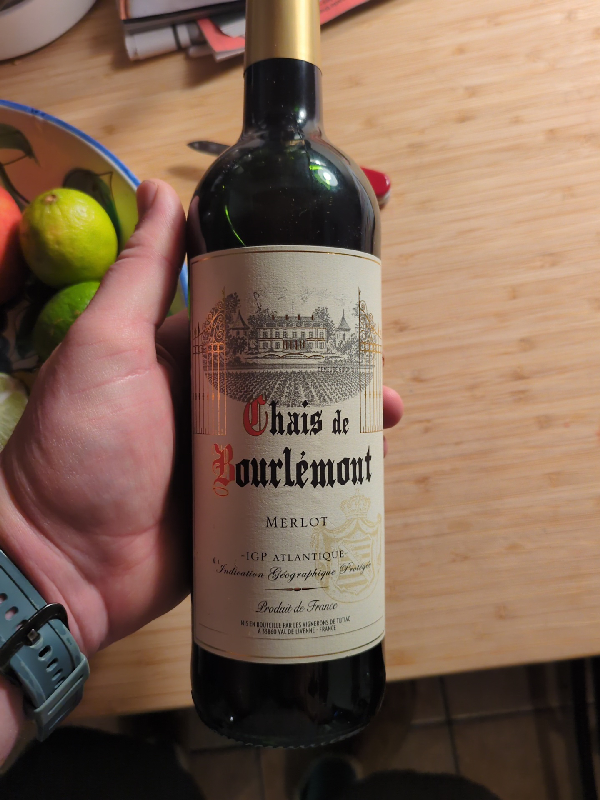 Chais de Bourlémont Merlot - Image 1