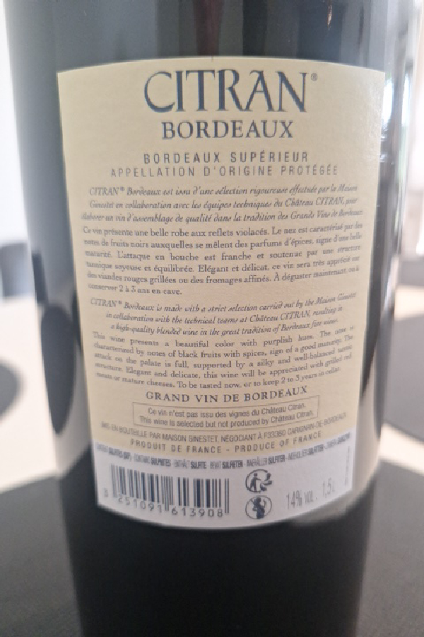 Citran Bordeaux Supérieur - Image 1