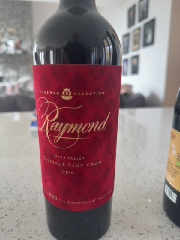 Raymond Reserve Selection Cabernet Sauvignon Napa Valley 2016 - Image 1