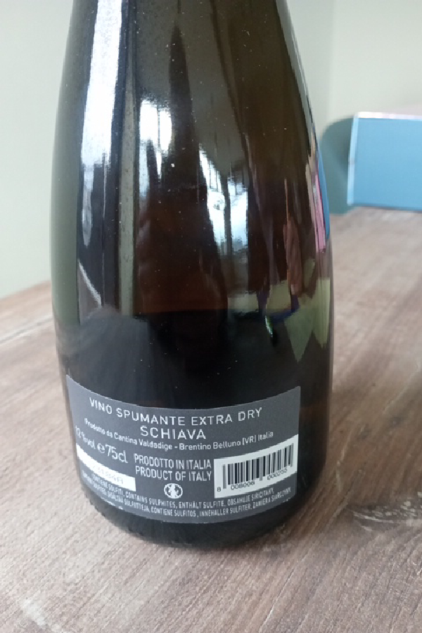 Schiava Vino Spumante Extra Dry - Image 1