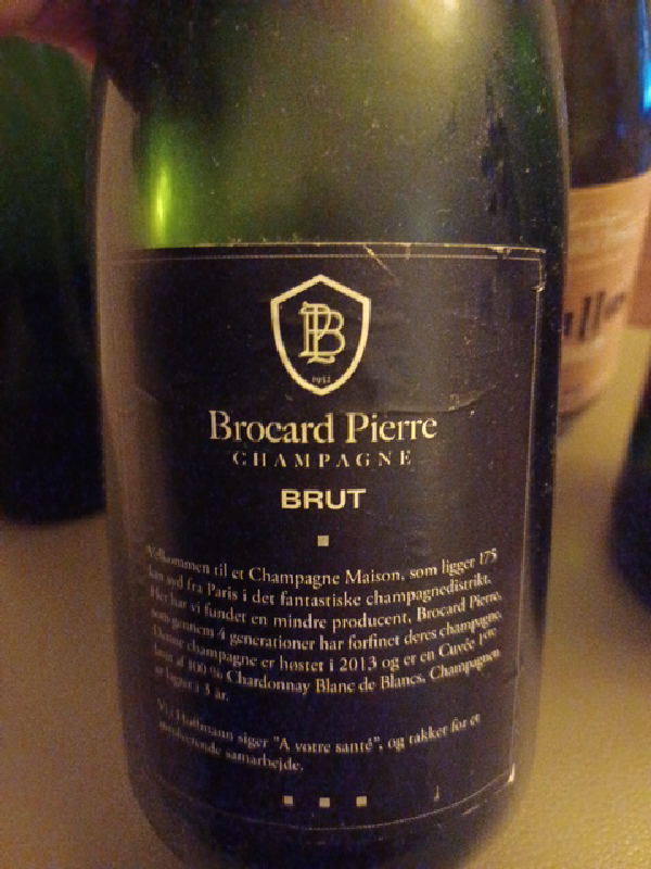 Brocard Pierre Champagne Brut - Image 1
