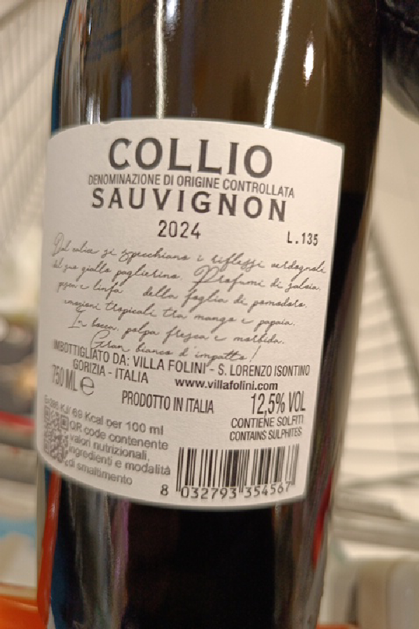 Collio Sauvignon - Image 1