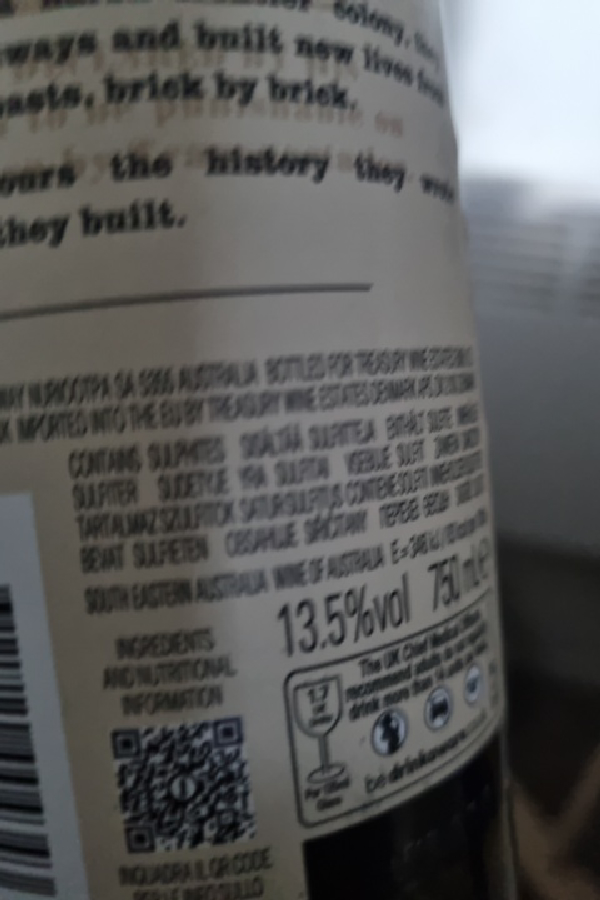 South Eastern Australia Wine of Australia - Image 1