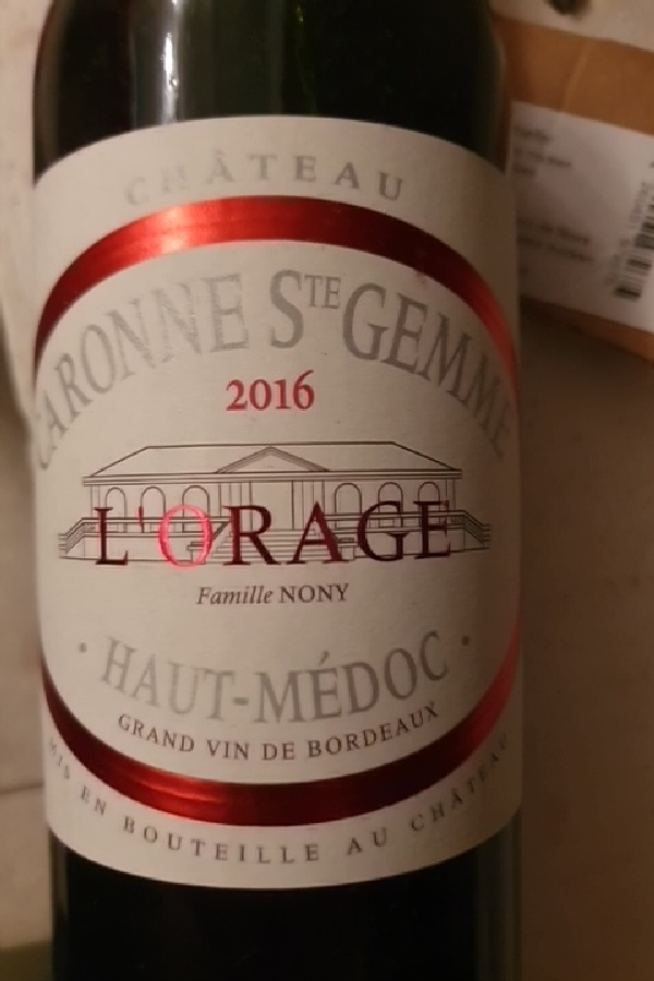 Château Caronne Ste Gemme L'Orage - Image 1