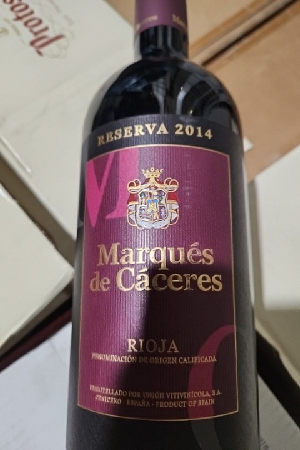 Marqués de Cáceres Rioja Reserva - Image 1