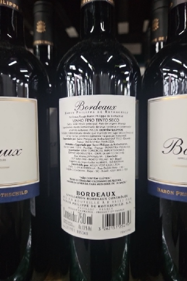 Bordeaux Rouge Baron Philippe de Rothschild - Image 1