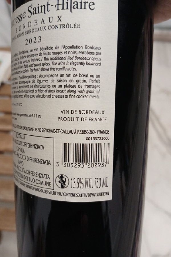 Saint-Hilaire Bordeaux - Image 1