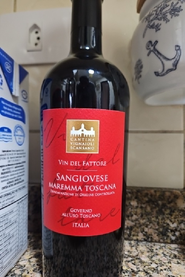 Vin del Fattore Sangiovese Maremma Toscana - Image 1