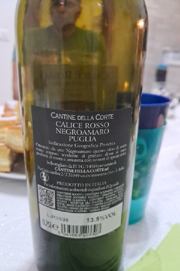 Calice Rosso Negroamaro - Image 1