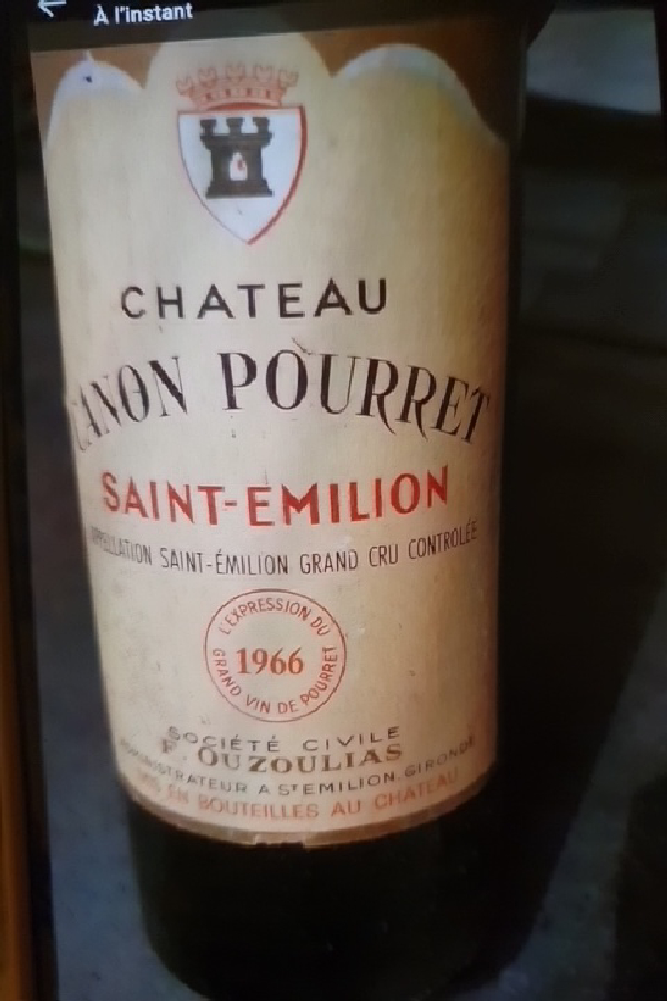 Château Canon Pourret Saint-Émilion Grand Cru - Image 1