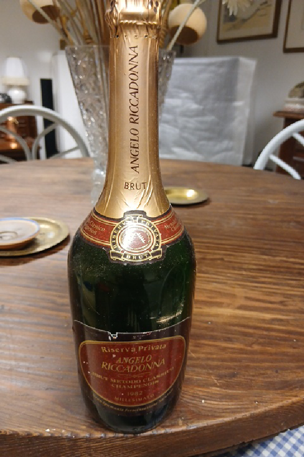 Angelo Riccadonna Riserva Privata Brut Metodo Classico Champenoise 1987 - Image 1
